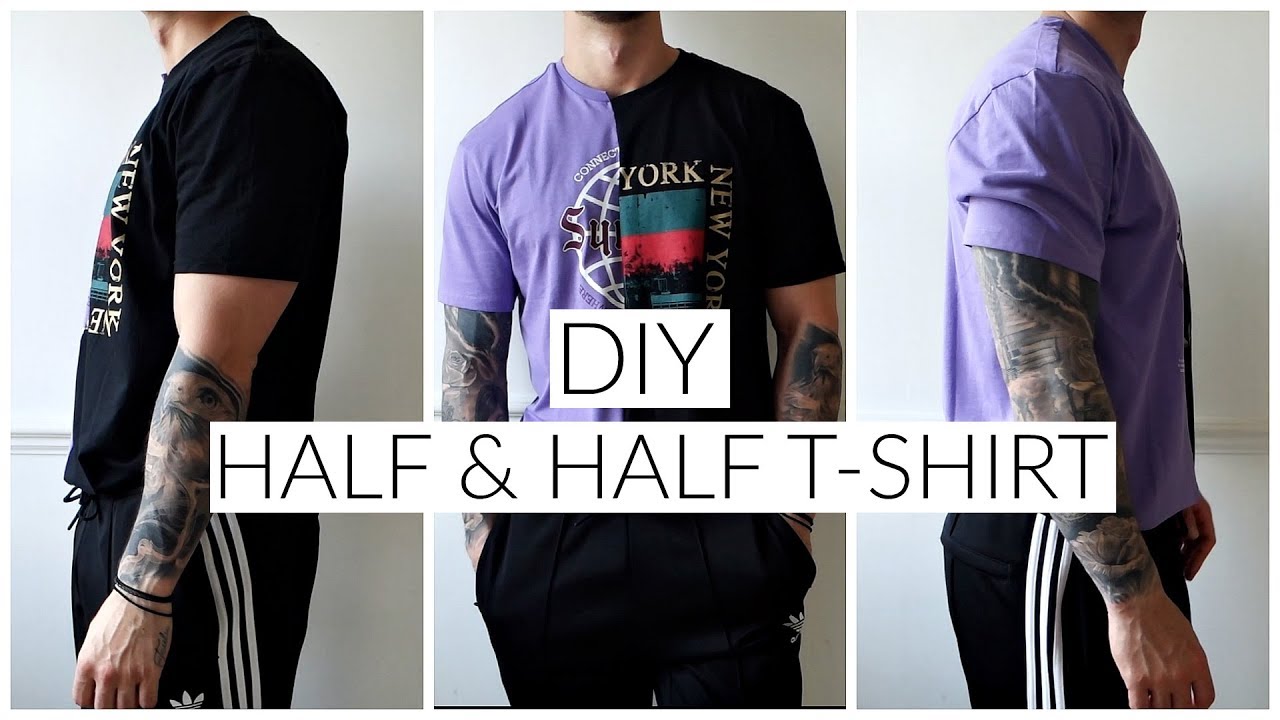 DIY Two-T-Shirt Transformation: Custom Design in 3 Steps