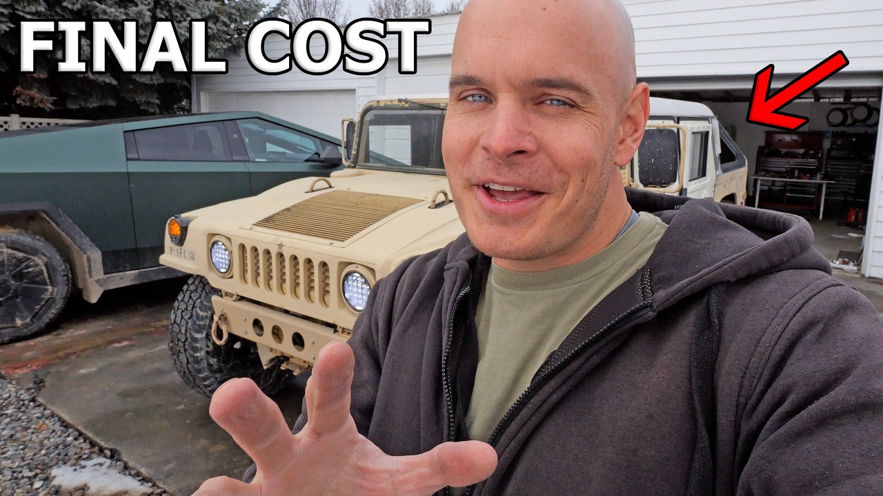 Electric Humvee Conversion Cost: $97,976 Build Breakdown