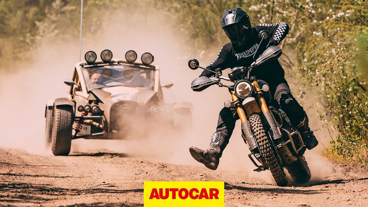 title：Triumph Scrambler vs Ariel Nomad: Off-Road Speed & Cool Test
