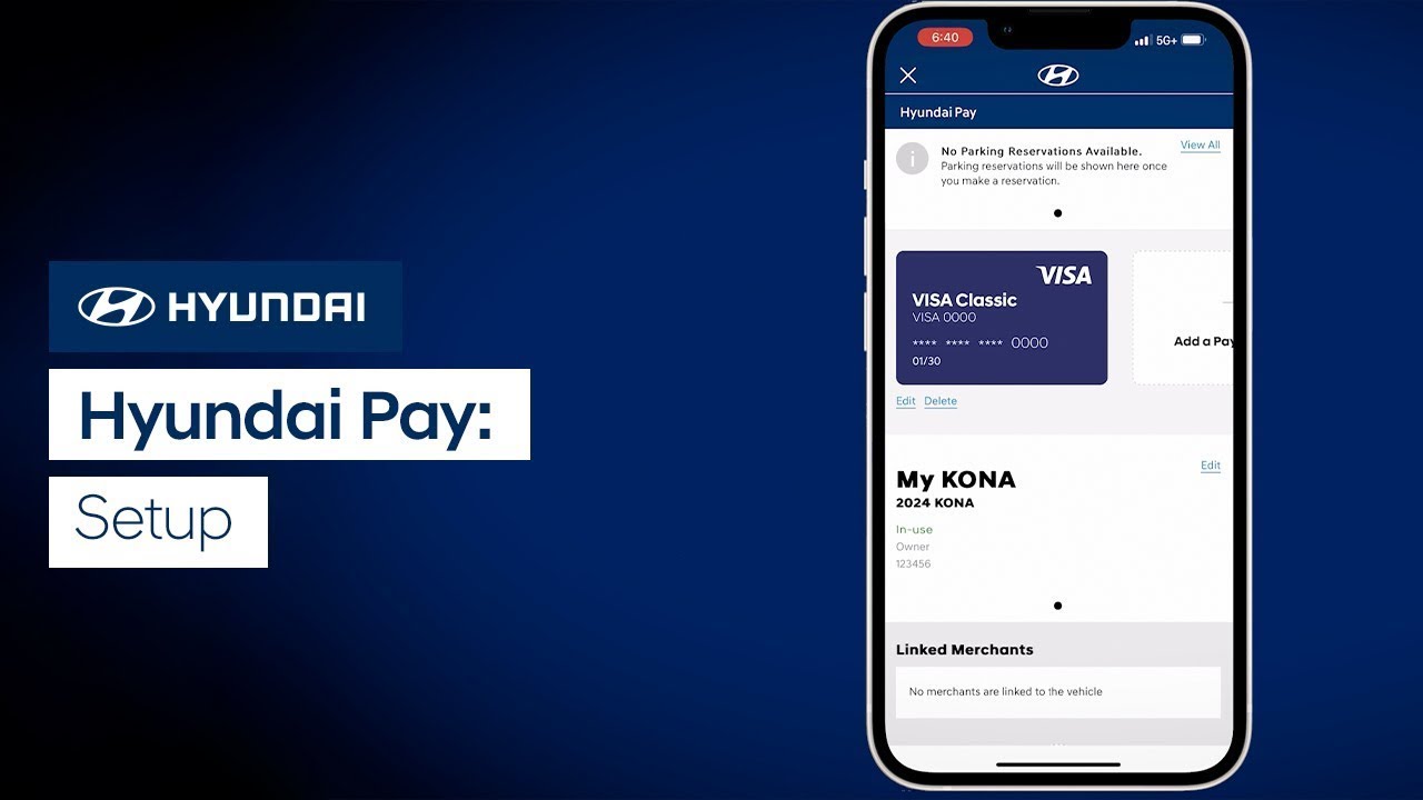 Set Up Hyundai Pay in 5 Simple Steps