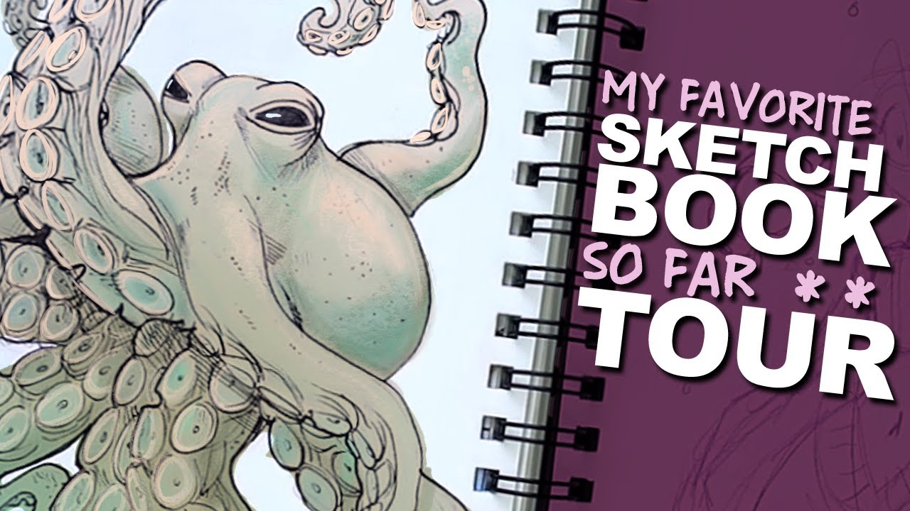 15 Artist Sketchbook Tour: Creative Tips & Marker Techniques