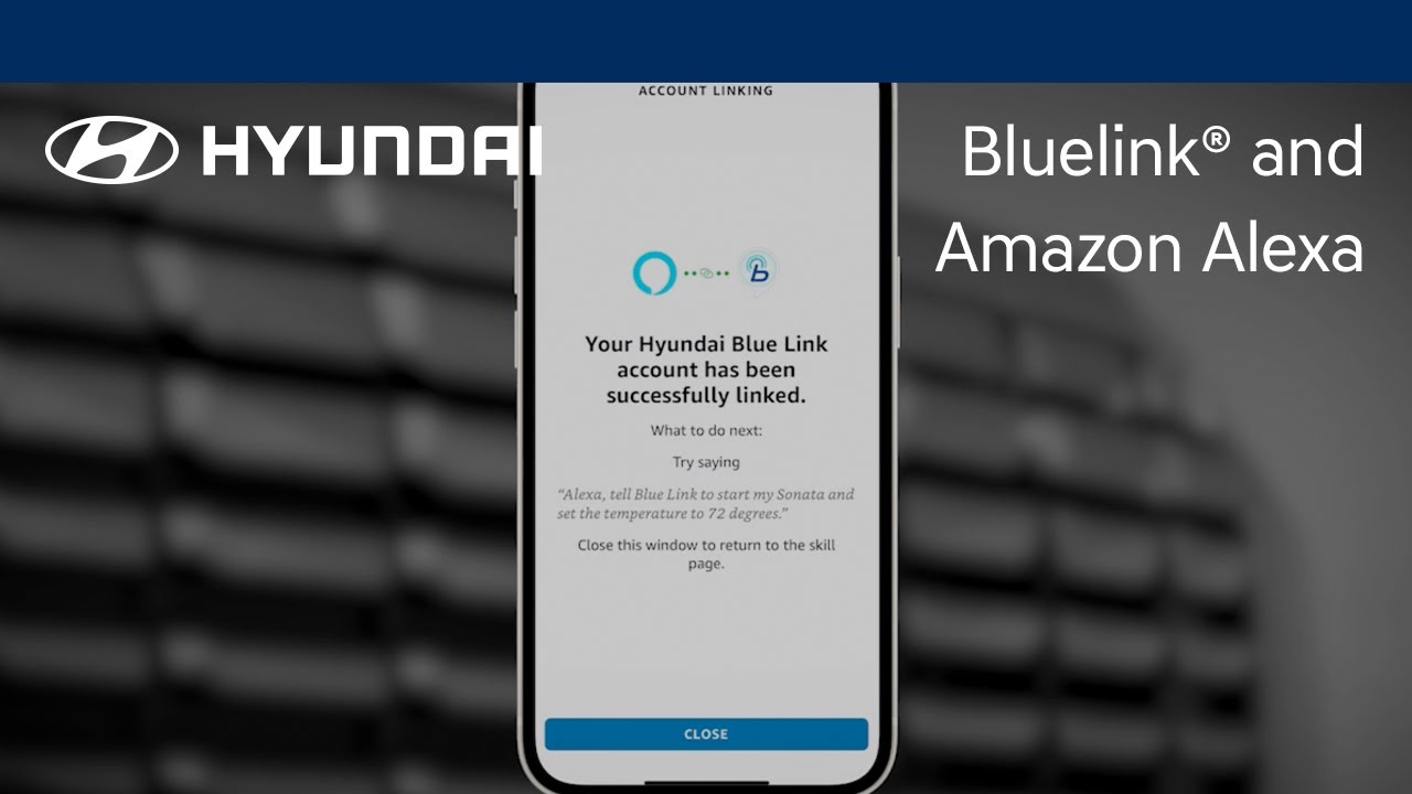 Control Your Hyundai with Alexa: Blue Link Setup Guide