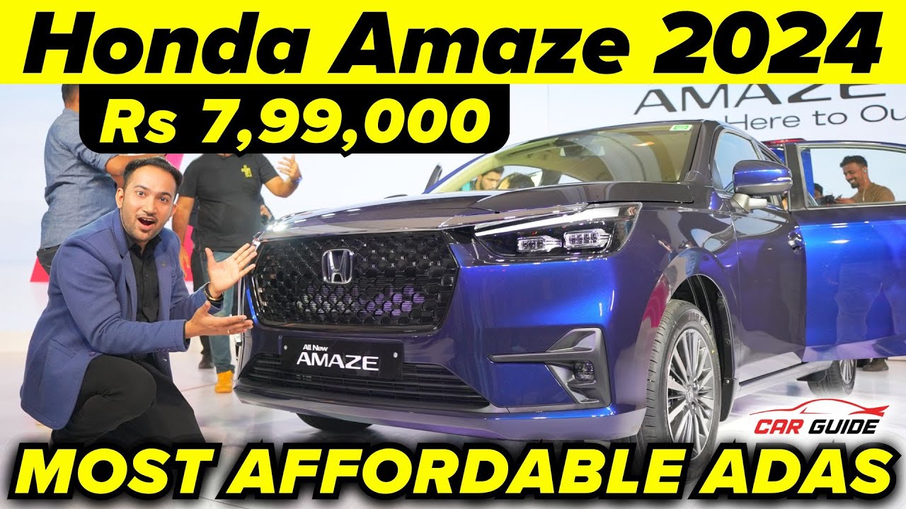Honda Amaze ADAS Manual: Affordable Safety Champion Under 8 Lakh