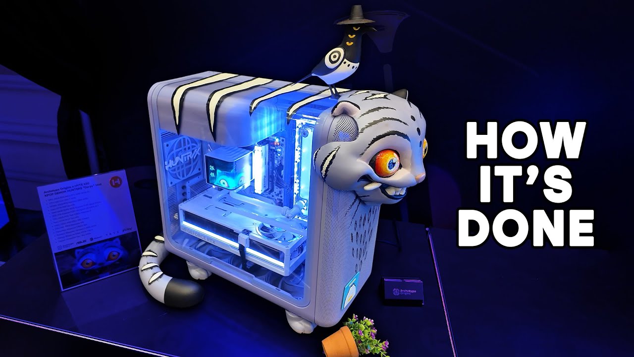 Hyte & iBUYPOWER CES 2026: Prototypes, Cases, Cooling Revealed