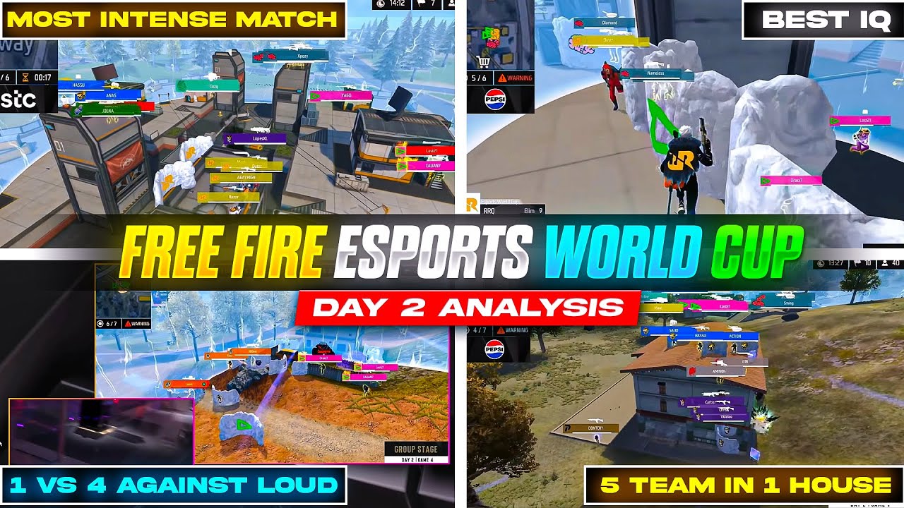 Free Fire World Cup Day 2 Knockouts: Tactical Breakdowns & Historic Plays