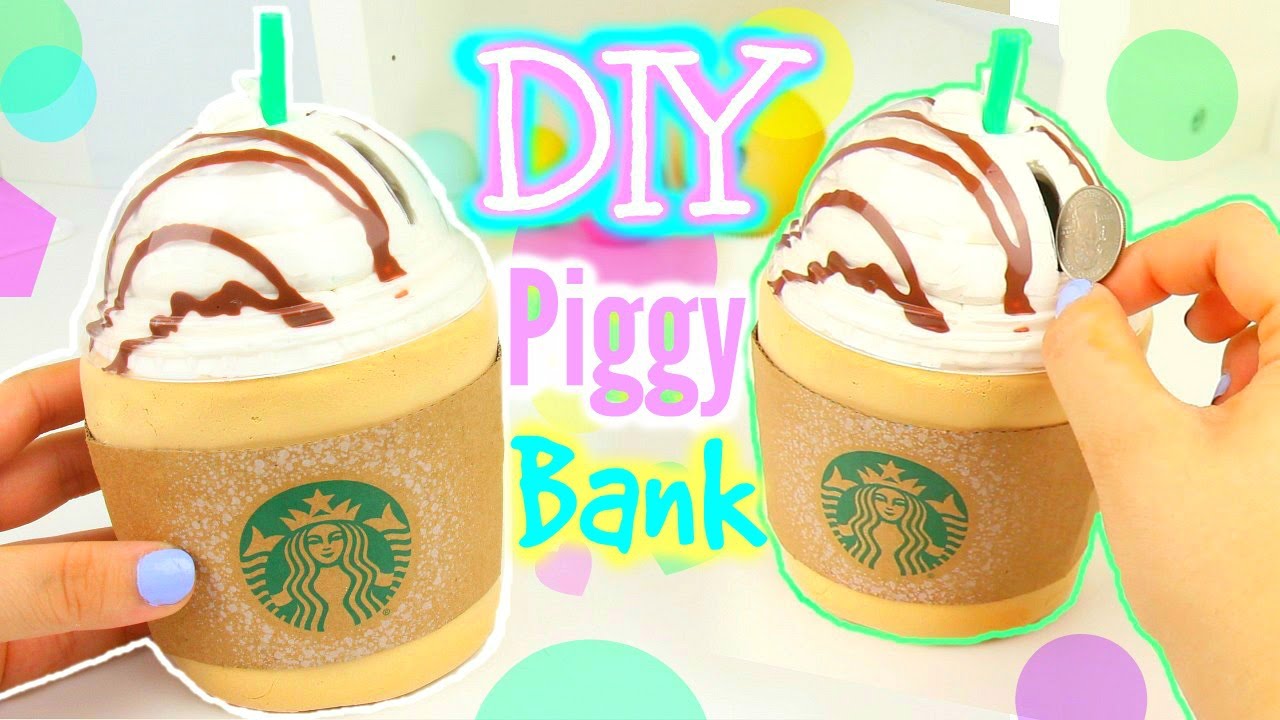 DIY Starbucks Piggy Bank: Step-by-Step Craft Guide