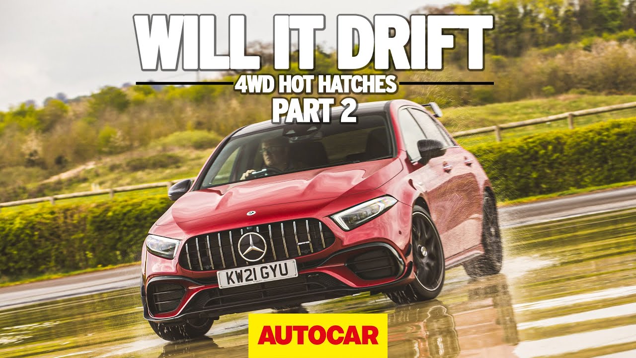 title：Mercedes AMG A45 Drift Test: Can It Go Sideways?