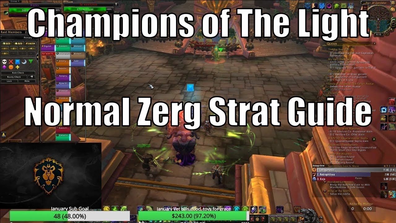Champion of Life Raid Guide: 3-Tank Strategy for Battle of Dazar'alor