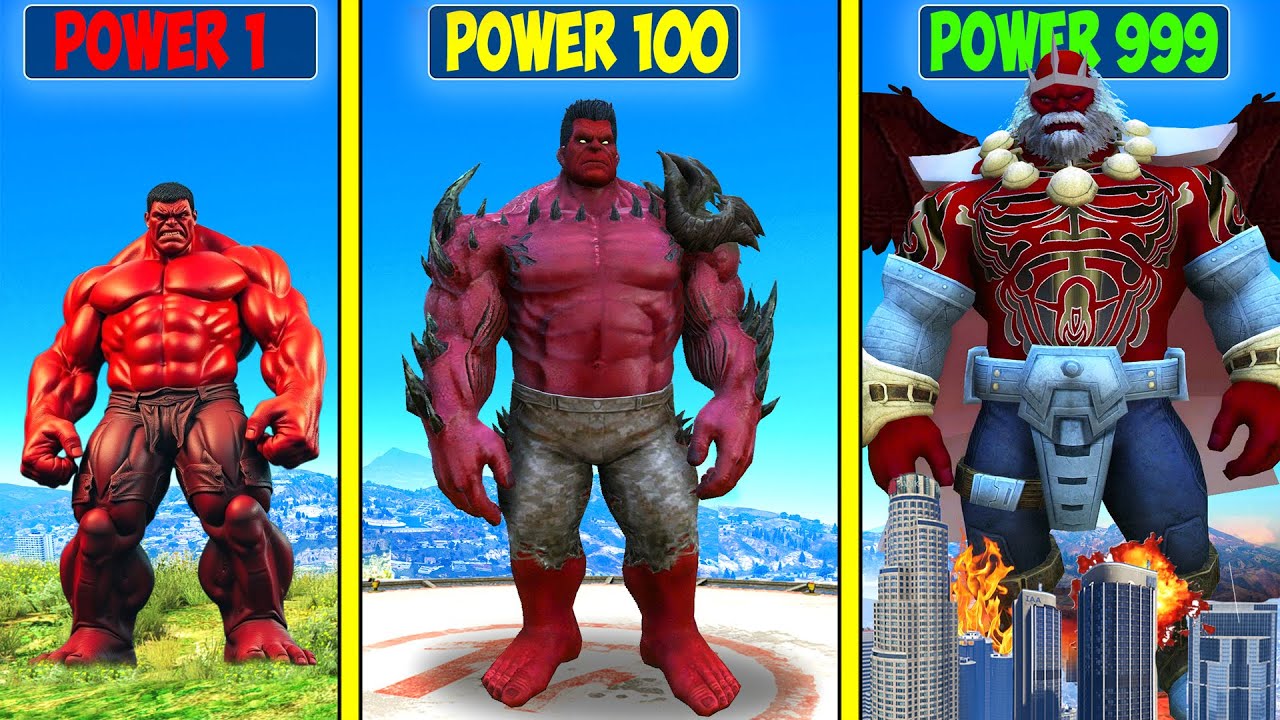 Red Hulk GT5 Power Up Guide: Dominate Boss Battles