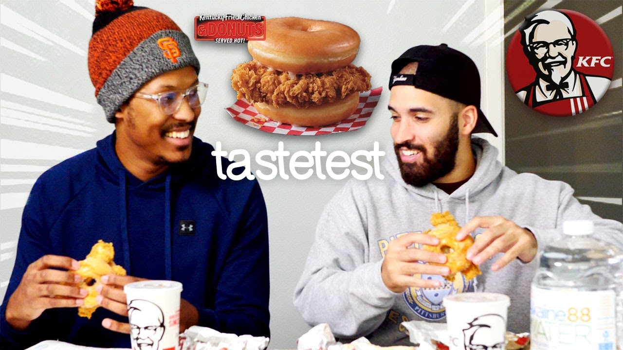 Homemade Donut Chicken Sandwich Recipe & KFC Comparison