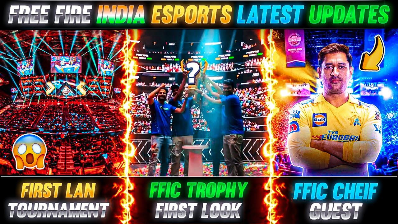 Free Fire India Tournaments: Dhoni, LAN Event & World Series Slots