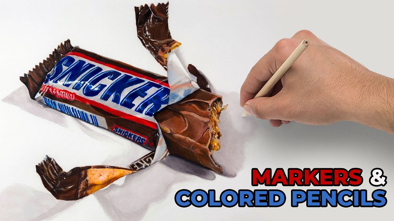 Master Candy Drawing with Markers & Pencils: Pro Techniques