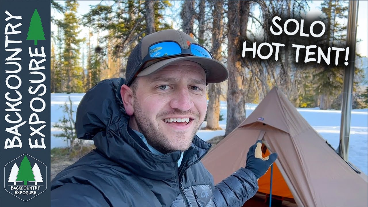 Solo Winter Hot Tent Camping: Essential Gear & Survival Tips