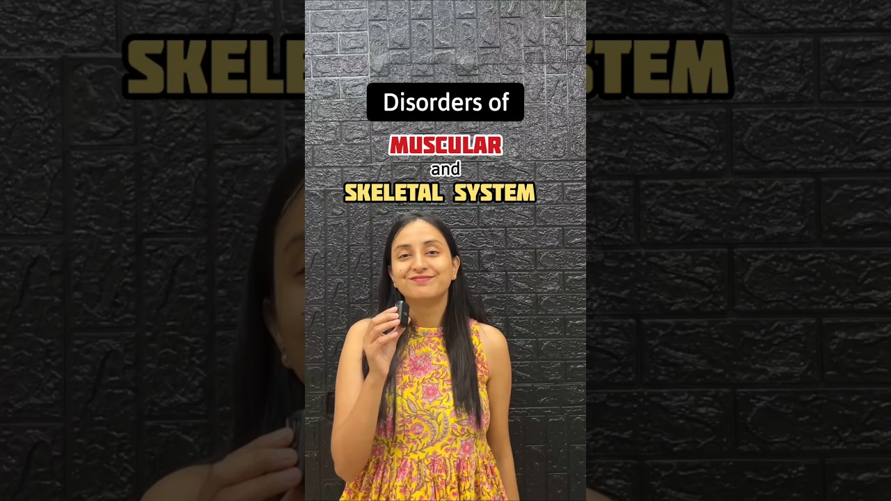 Muscular & Skeletal Disorders Explained: NCERT Biology Guide