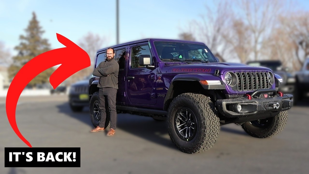Purple Jeep Wrangler Rubicon X Review: Off-Road Beast Tested