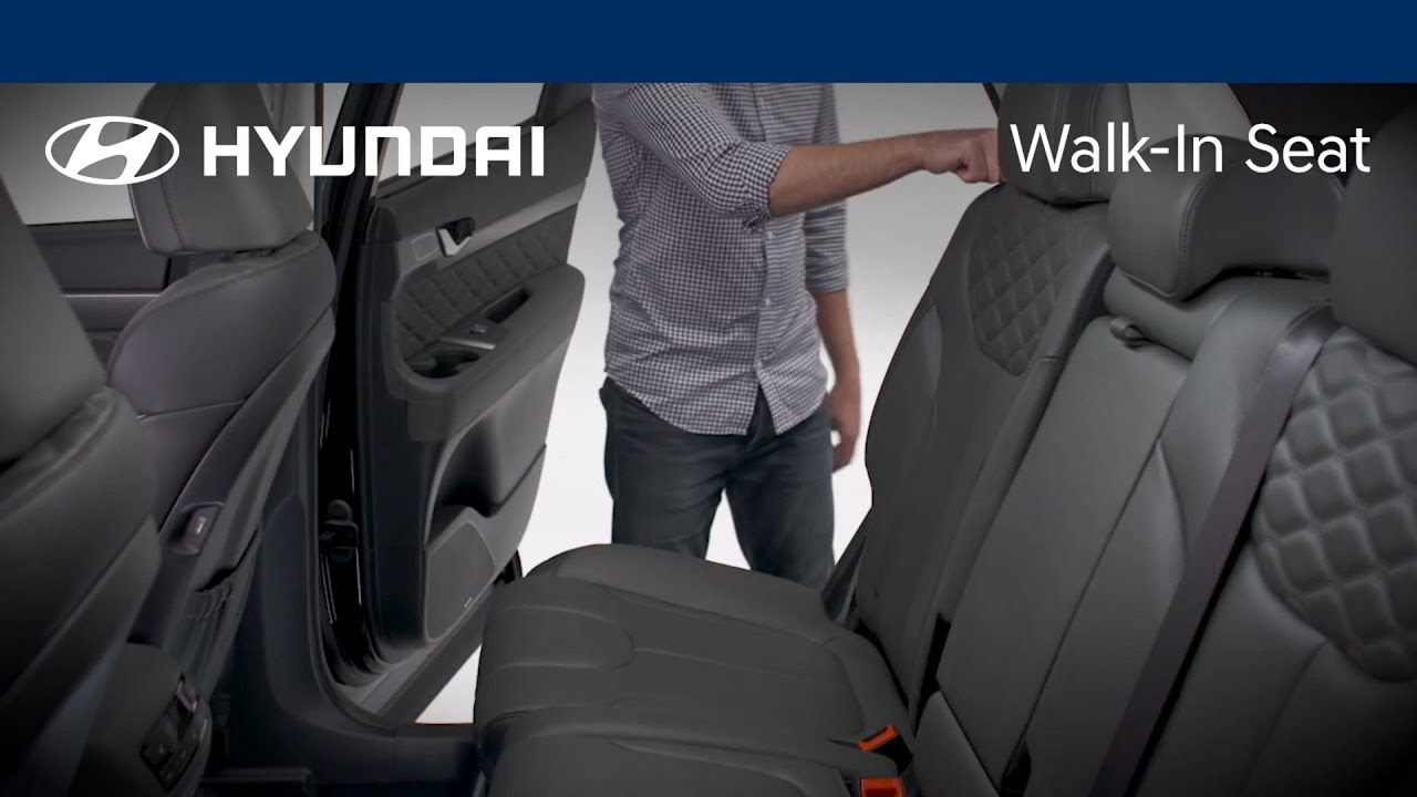 title：How to Use Hyundai Palisade’s Walk-In Seat for Third-Row Access
