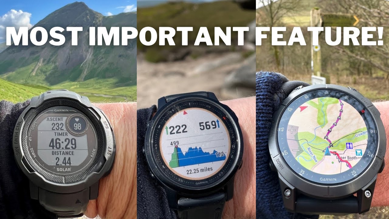 Best Garmin Hiking Watch: Why Map Quality Matters Most