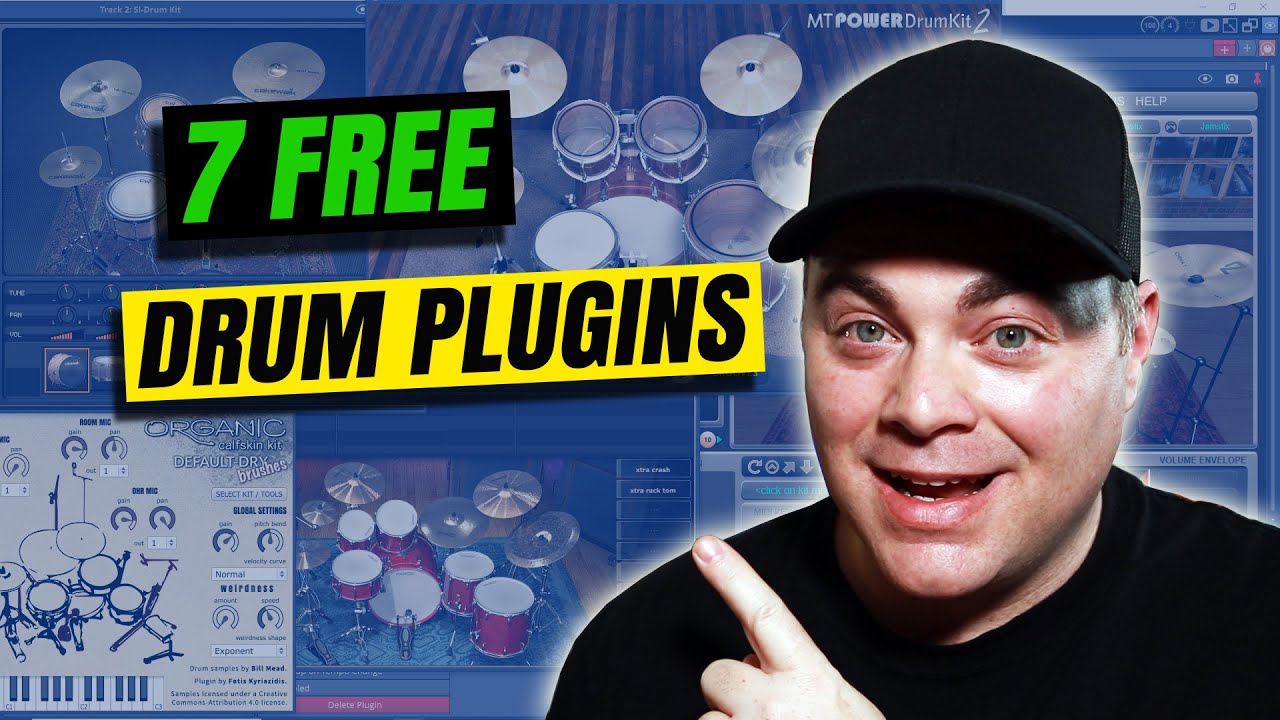 7 Best Free Acoustic Drum Plugins for Realistic Beats (2024 Guide)