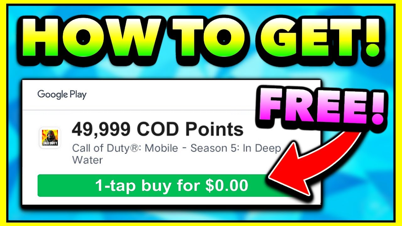 How to Enter Free COD Points Giveaway & Boost Your Chances