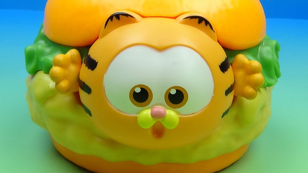 Deos Garfield Hamburger Toy: Rare Collectible Review