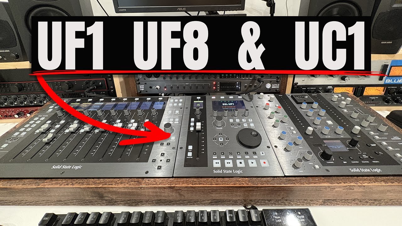 SSL UF1 DAW Controller: Standalone Power & Perfect Integration