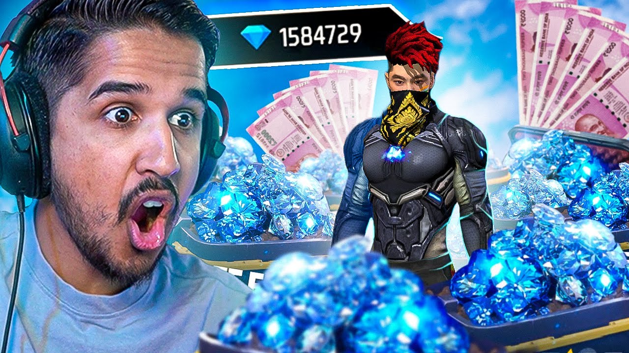 Free Fire Diamond Spree: 1.5 Million Wasted!