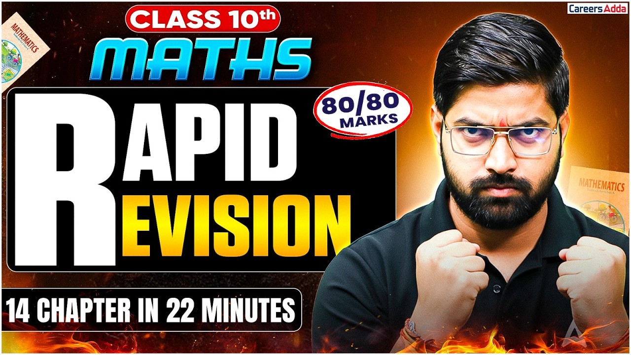Class 10 Math Full Syllabus Revision in 22 Minutes | Guaranteed