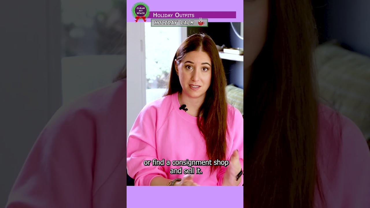 Declutter Holiday Clothes Now: Why & How