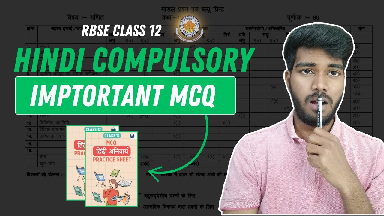 Free Hindi Compulsory MCQ PDFs for Exam Prep | Download Guide
