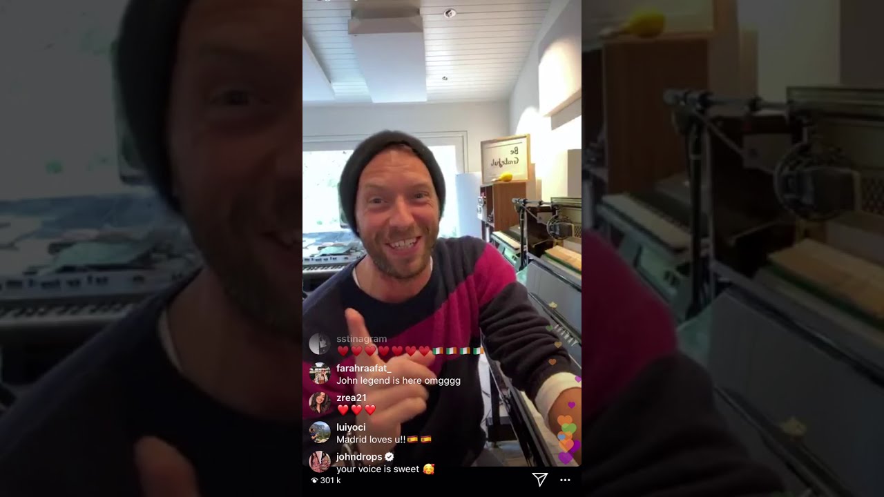 Chris Martin's Lockdown Livestream: Coldplay Songs & Global Unity