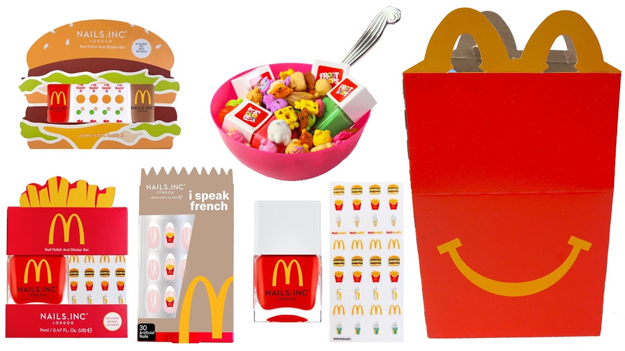 Food Brand Nail Polish Review: McDonald's to Froot Loops