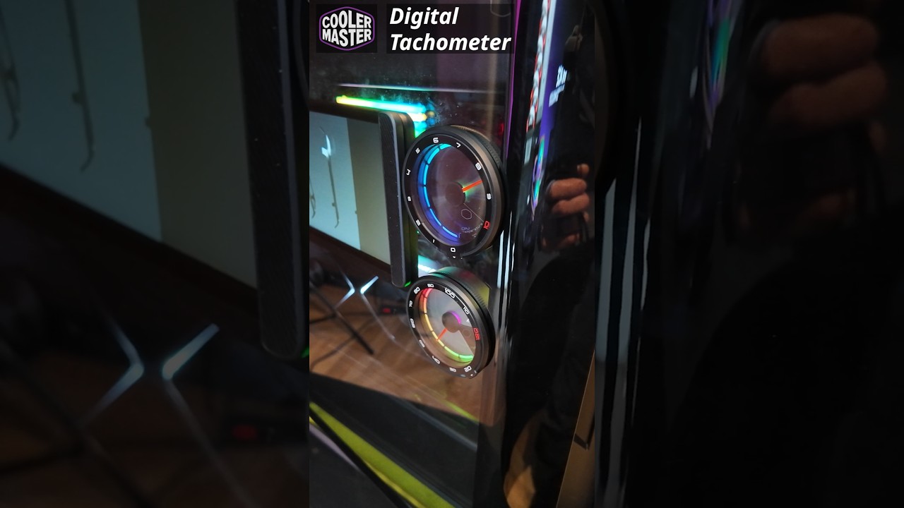 Cooler Master Cosmos Accessories: Magnetic Gauges & Display