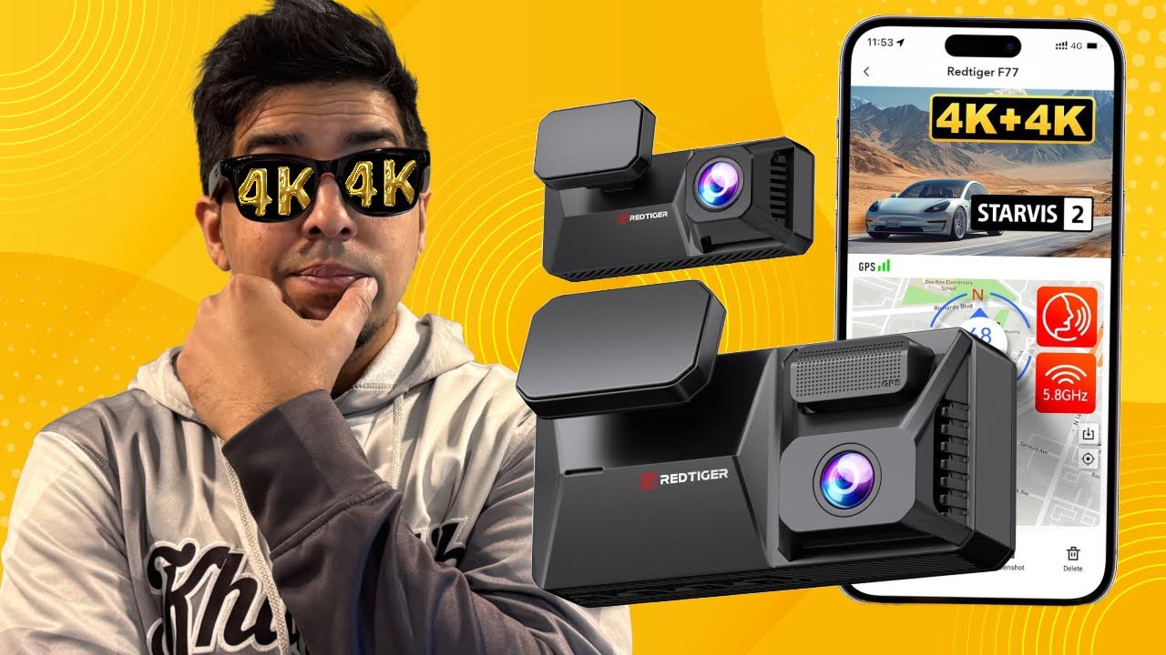 Red Tiger F77 Dash Camera Review: 4K Dual-Channel Tested