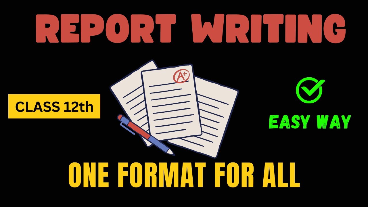 RBSE Class 10 English Report Writing Guide: Format & Samples