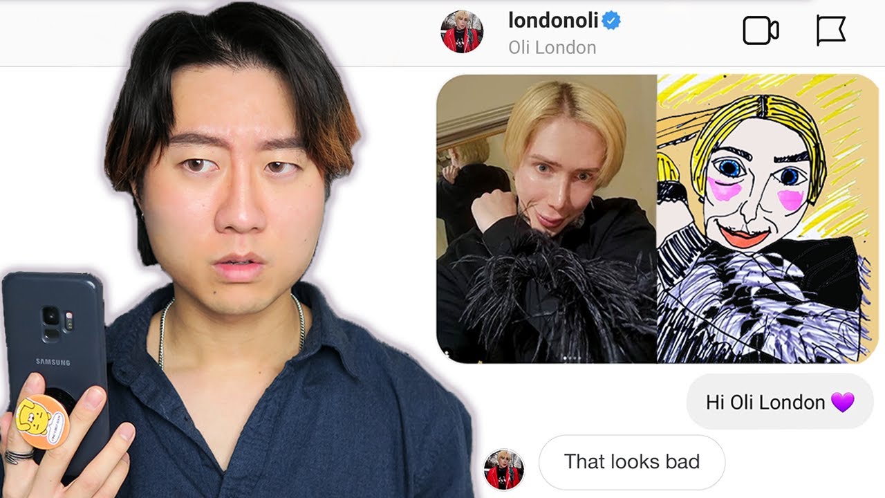 Ollie London Fan Art Journey: Drawing the Jimin Lookalike