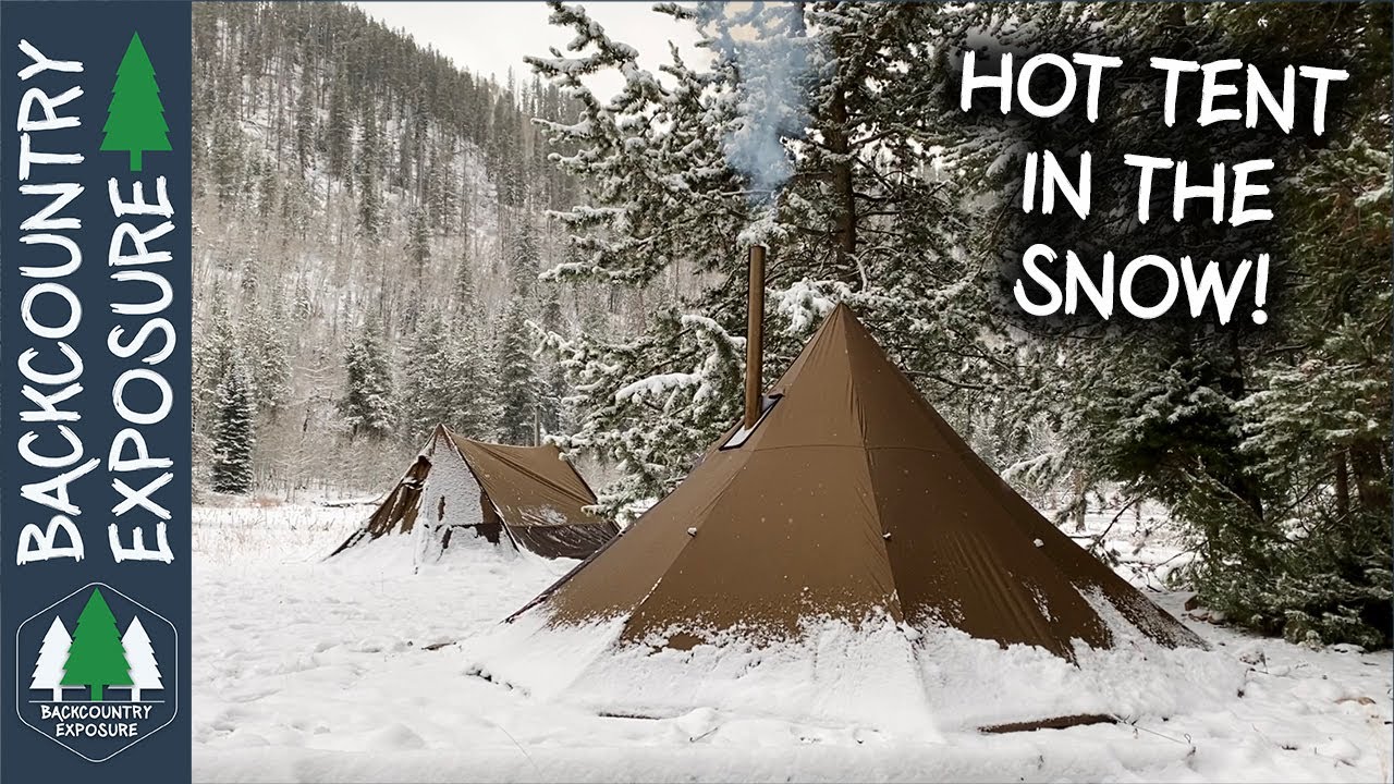 Luxe Hot Tent Winter Camping Review: Storm Performance & Warmth