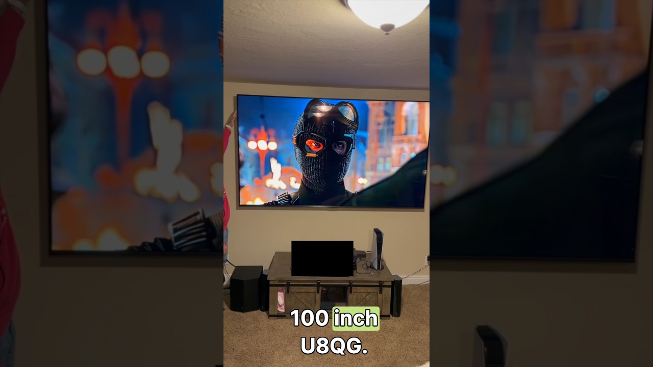 100-Inch U8GQ TV Review: Projector Killer Performance