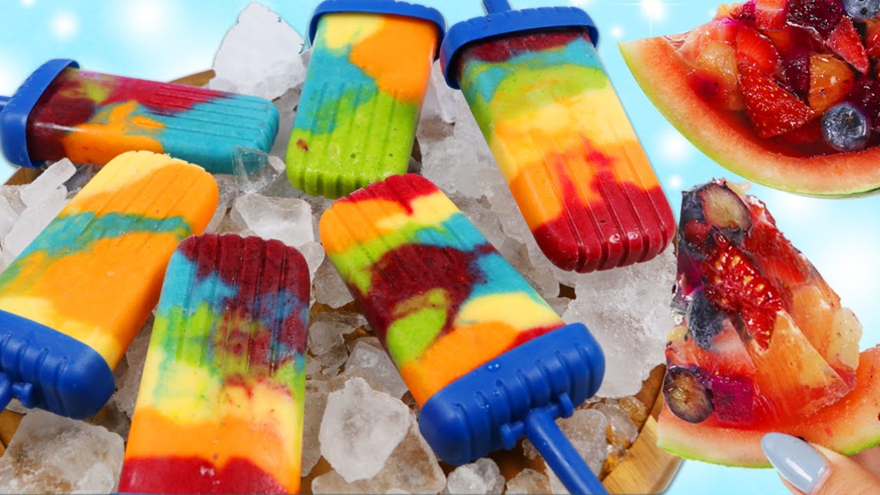 How to Make Rainbow Popsicles & Fruit Gummies: Ultimate Summer Treats