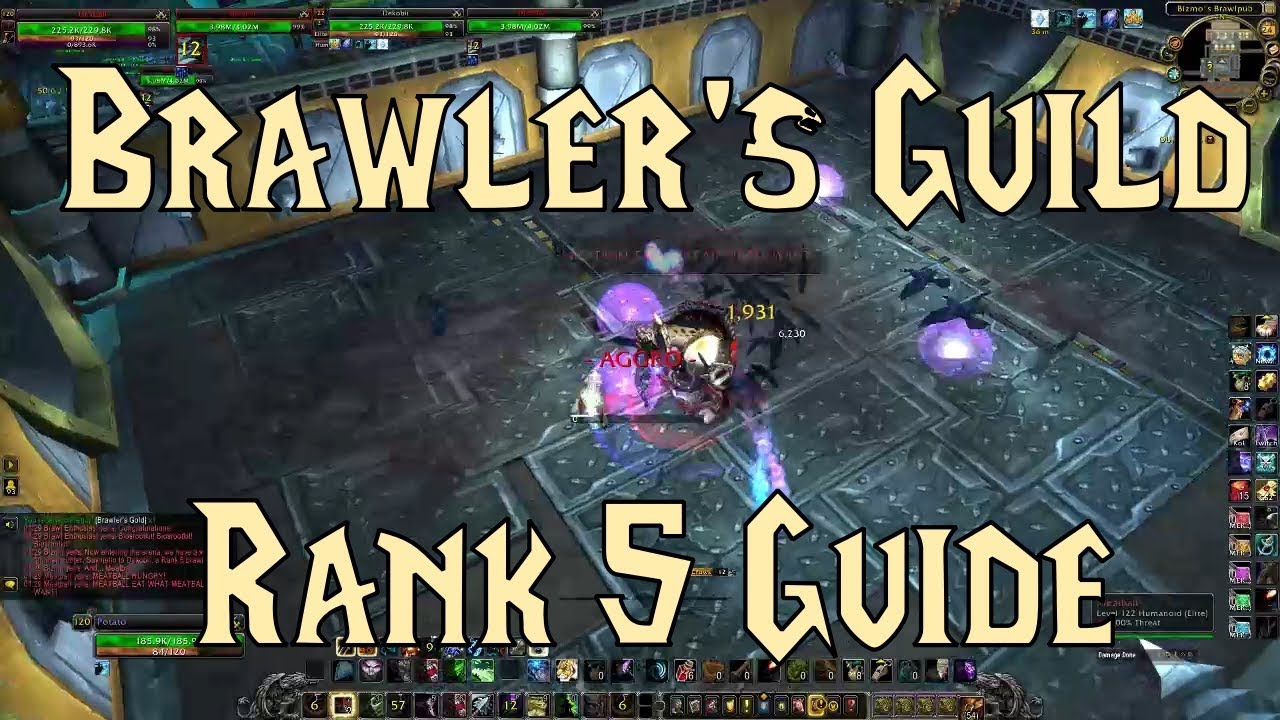 Brawler's Guild Rank 5 Boss Tactics | WoW Battle for Azeroth Guide