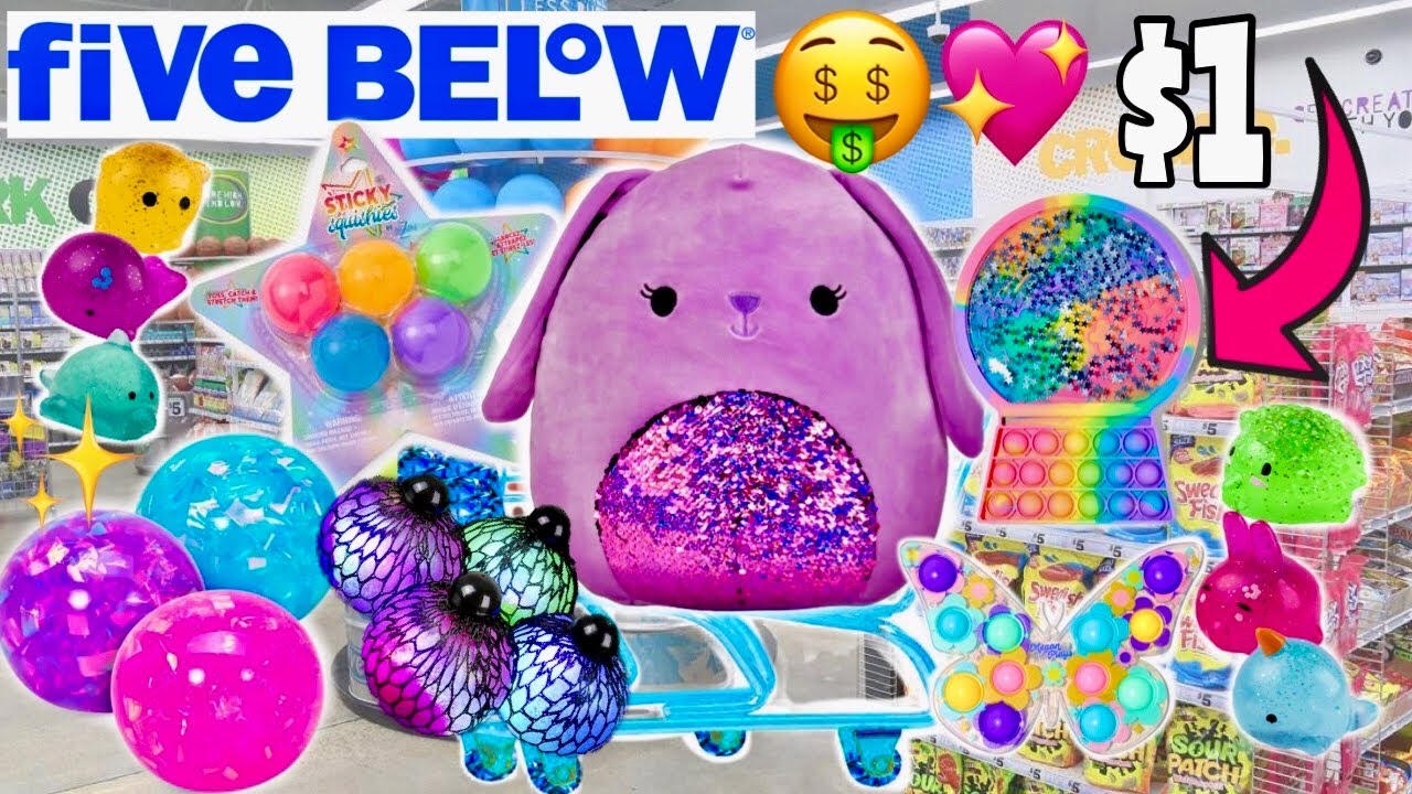 Top Glitter Fidgets at Five Below: Ultimate Haul & Review