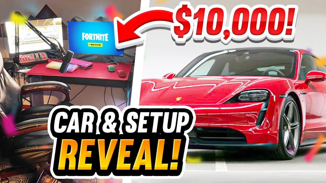 Pro Streamer Clix Reveals 2021 Setup & Porsche Tour