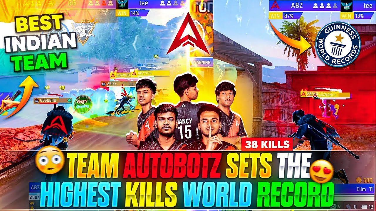 AutoBots Gaming 36-Kill Record: Free Fire India's New Milestone