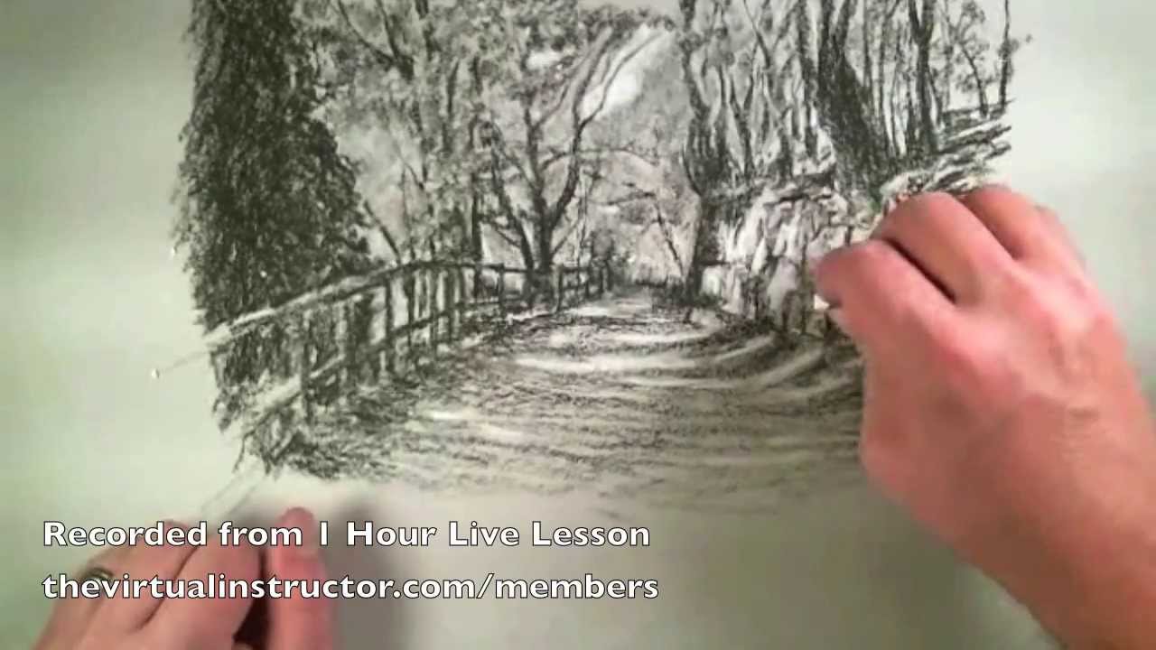 Master Landscape Pencil Drawing: Essential Techniques