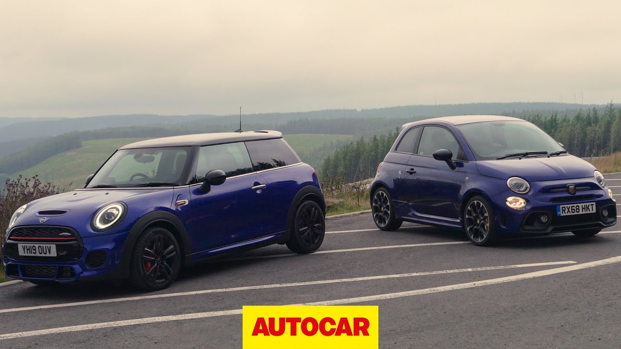 title：Mini Cooper JCW vs Abarth 595: Which Hot Supermini Is Better?