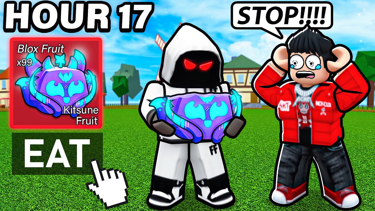 Trolling Blox Fruits Scammers with Kitsune Fruit Strategy