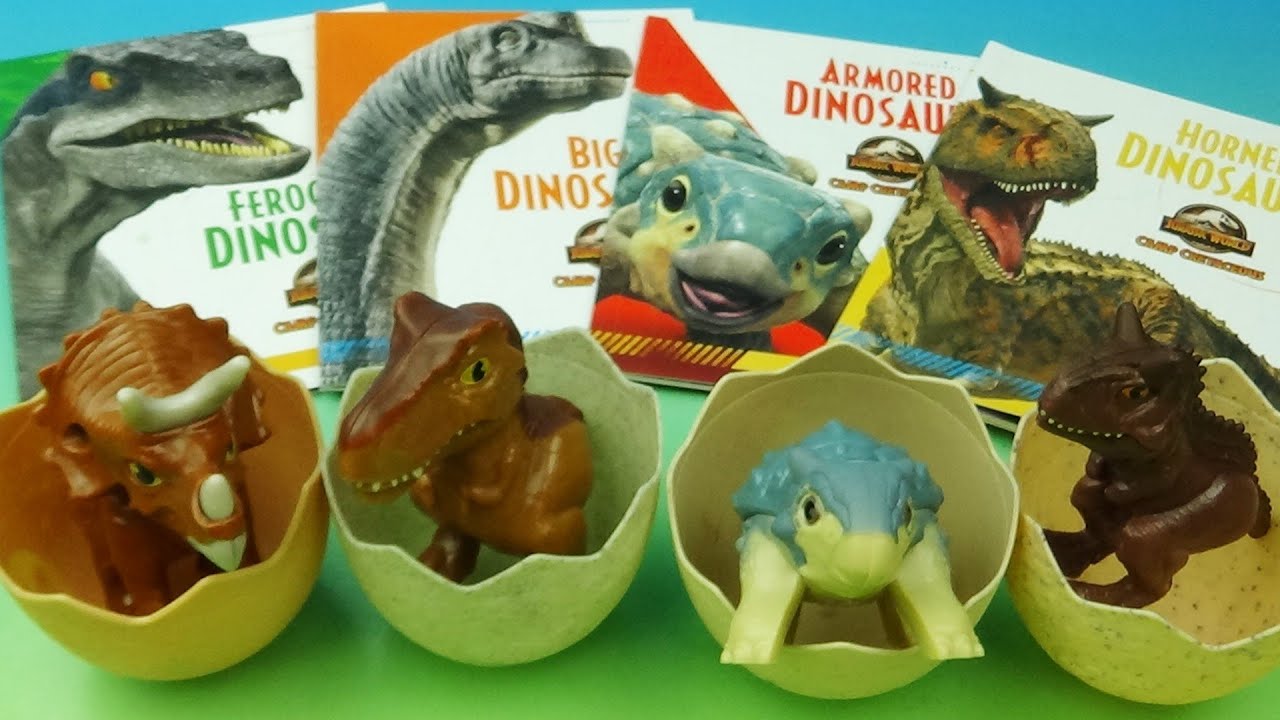 McDonald's Jurassic World Toys: 2020 Camp Cretaceous Collection Review
