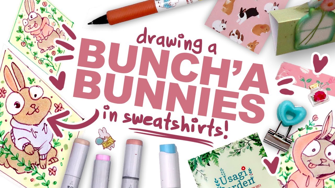 Transform Japanese Stationery into Cute Bunny Art Tutorial