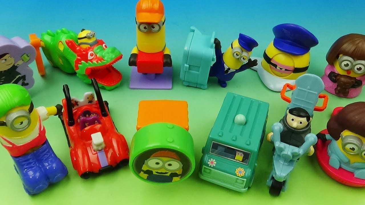 2022 McDonald's Minions Toys: Full Set Review & Value Guide
