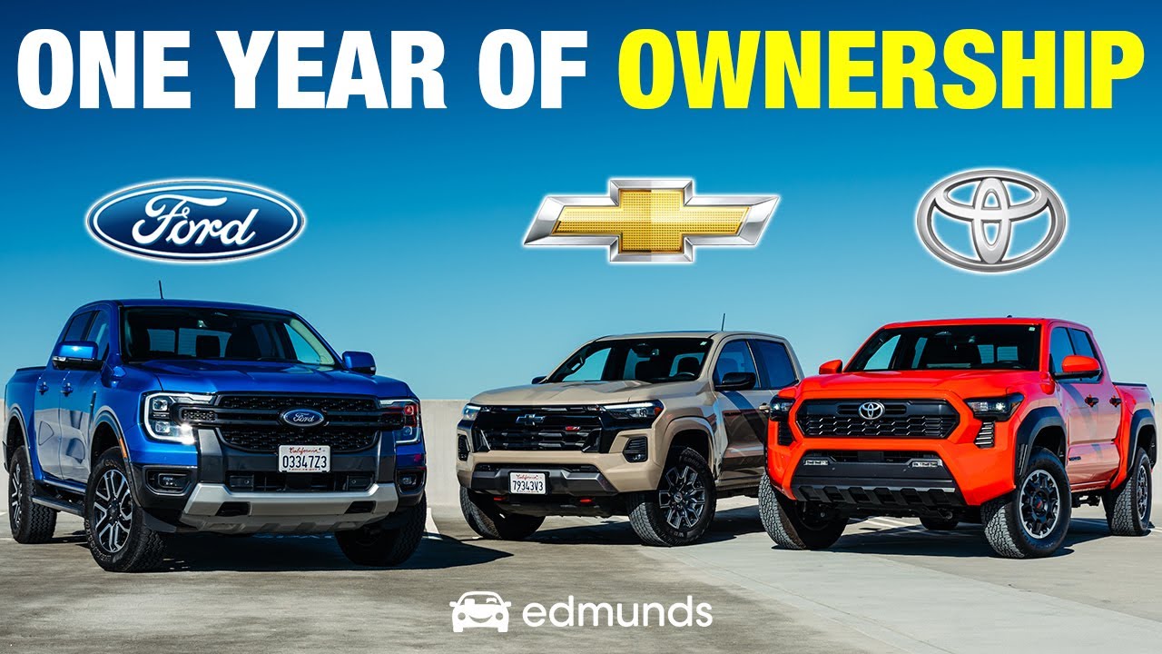 Best Midsize Truck 2025: Ford Ranger vs. Chevy Colorado vs. Toyota Tacoma