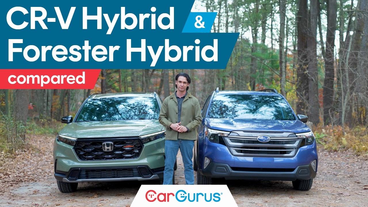 2025 Subaru Forester vs Honda CR-V Hybrid Comparison